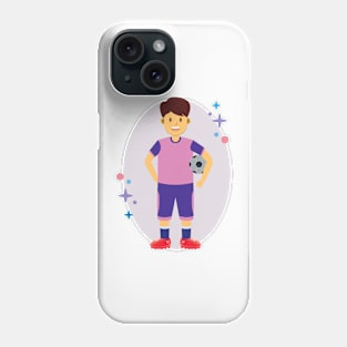 soccer athlete Phone Case