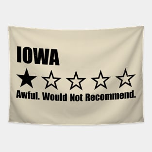 Iowa One Star Review Tapestry