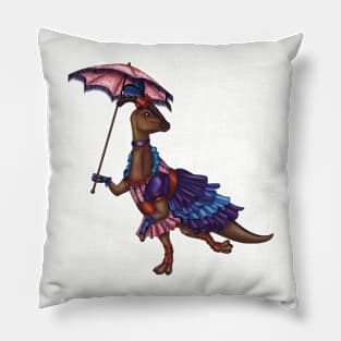 Steampunk Dinosaur #4 Pillow