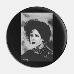 Goth girl Pin