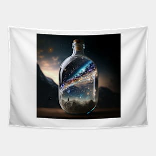 Universe in a glass bottle 2 Tapestry