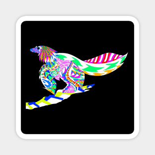 lights in color from dinosaur bird ecopop Magnet