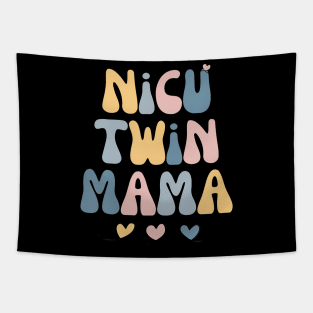 Nicu Twin Mama Groovy Micro Preemie Mom NICU Tapestry