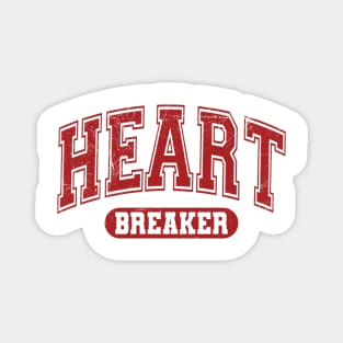 Heartbreaker Valentine's Day Varsity Magnet