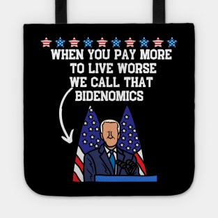 When You Pay More To Live Worse We Call That Bidenomics Tote