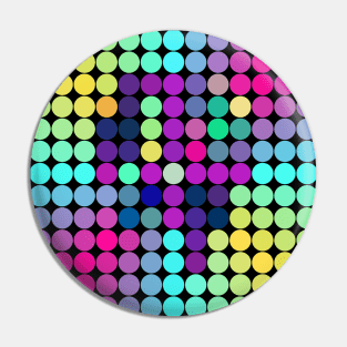 Pastel Geometric Rainbow Pin