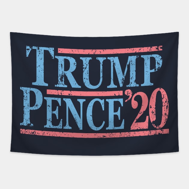 Vintage Trump Pence 20 Tapestry by Etopix