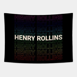 Henry Rollins Kinetic Typography Style Tapestry