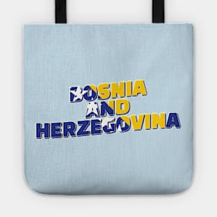 Bosnia and Herzegovina Vintage style retro souvenir Tote