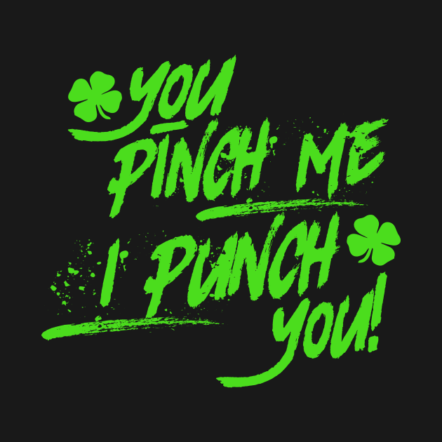 Irish Punch T-Shirt Saint Paddys Day Ireland Gift Tee by biNutz