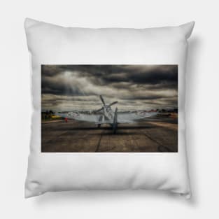 Reconnaissance Spitfire Take-Off Pillow