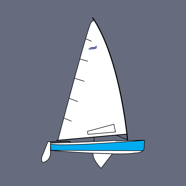 Finn Sailing Dingy by CHBB