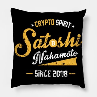 bitcoin - Satoshi Nakamoto Pillow