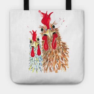 Chicken design for her Tote