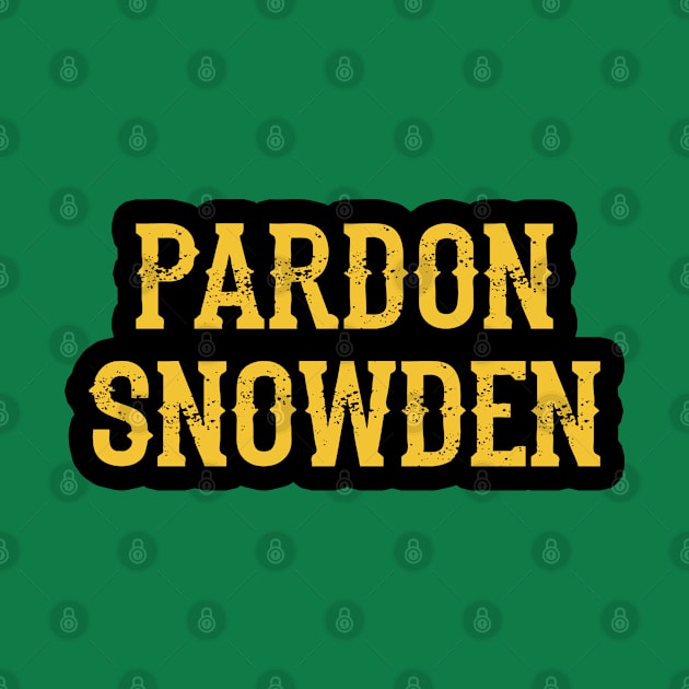 Pardon Snowden Team Snowden. We stand with Edward Snowden. Protect free speech. No to surveillance. by BlaiseDesign