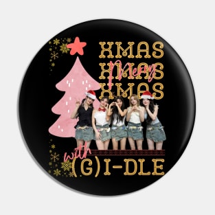 Merry Xmas With (G)I-dle Pin