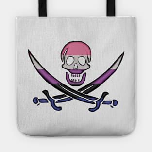 Genderfluid Pirate Pride Tote