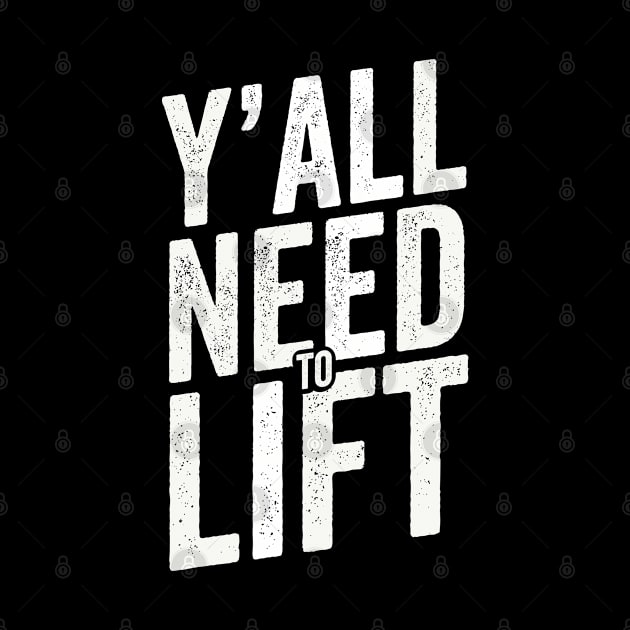 You All Need To Lift - Powerlifter Lifting humor by Cult WolfSpirit 