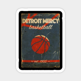 COVER SPORT - DETROIT MERCY BASKETBALL EST 1905 Magnet