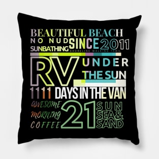 Sun Sea & Sand, Van Pillow