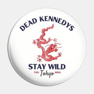 dead kennedys red dragon Pin