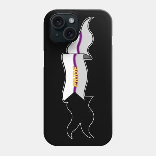 demisexual pride banner Phone Case