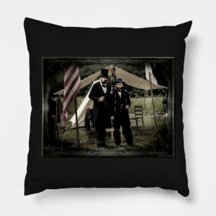 Lincoln and Grant Pillow