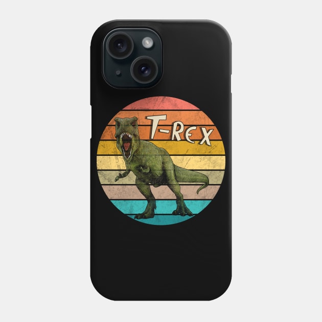 T-Rex Phone Case by valentinahramov