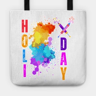 Trendy Holi designs, Holi Day, happy Holi, festival of colours, holi ke rang dil ke sang Tote