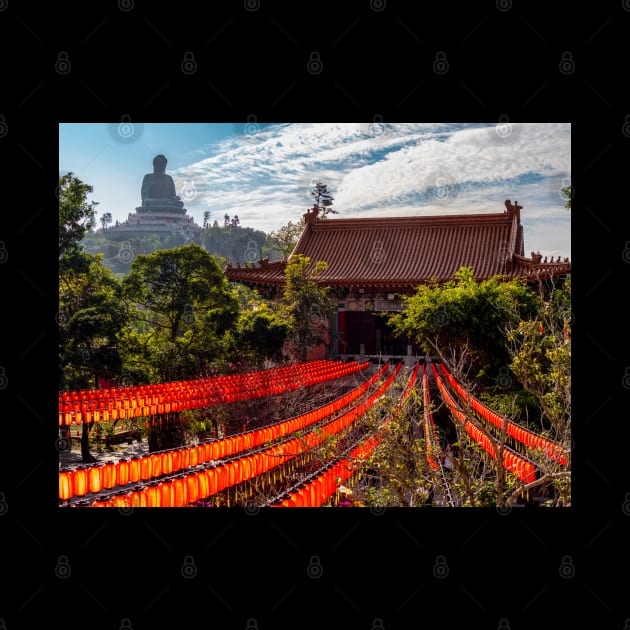 Po Lin Monastery, Lantau Island, Hong Kong by Upbeat Traveler