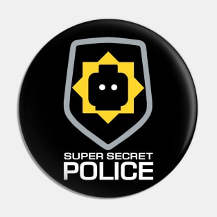 Super Secret Police Pin