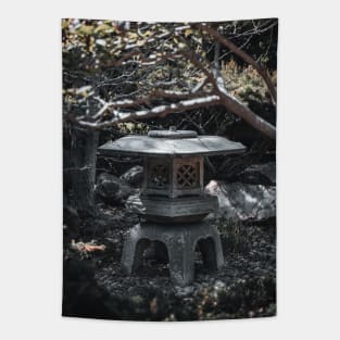 Photography of a Toro Japanese Lantern Garden V3 Tapestry