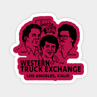 Western Truck Exchange Driver Magnet