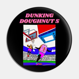 Dunking Doughnuts Pin