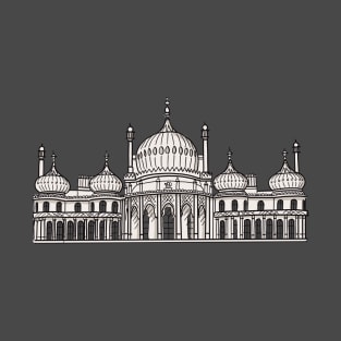 Brighton Pavilion Illustration T-Shirt