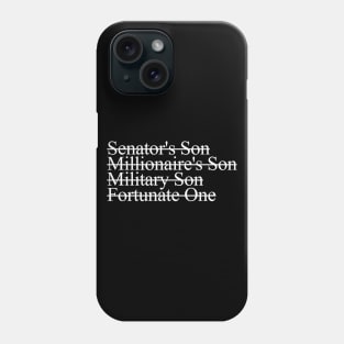 Fortunate Son, White Phone Case