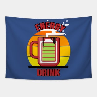 energy drink Tapestry