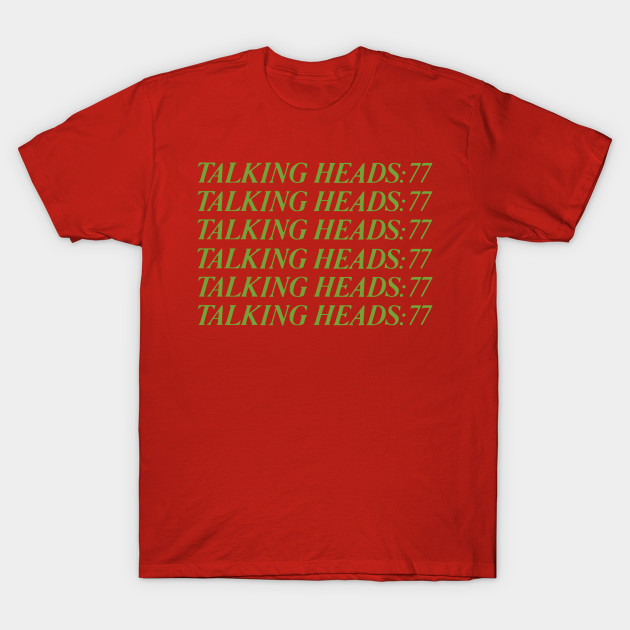 talking heads 77 t shirt