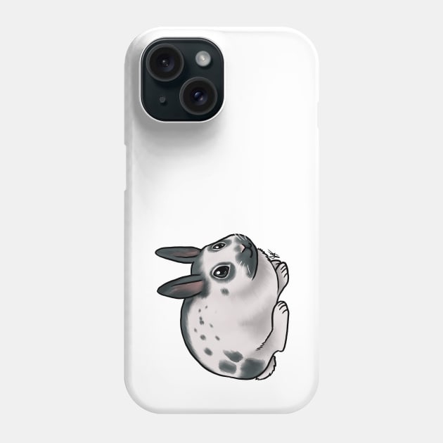 Small Mammal - Rabbit - Dwarf Papillon Phone Case by Jen's Dogs Custom Gifts and Designs