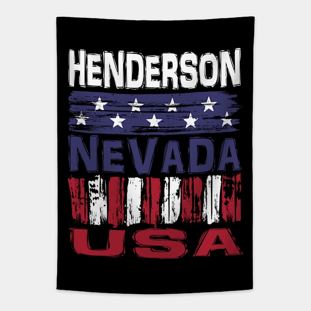 Henderson Nevada USA T-Shirt Tapestry by Nerd_art