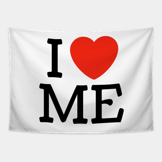 I Heart ME Tapestry by Chelsea Seashell