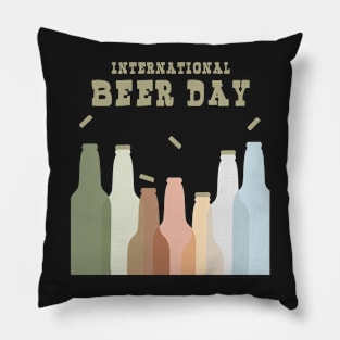 International Beer Day - Cheers for the World Pillow