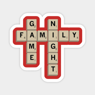 Family Game Night Magnet