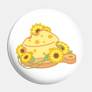 Tiny Sunflower Cheese Board Pin