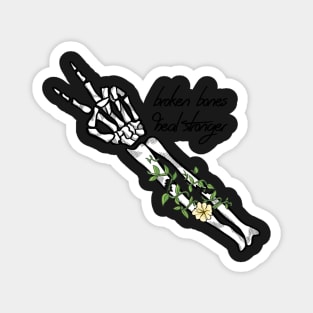 Broken Bones + vines Magnet