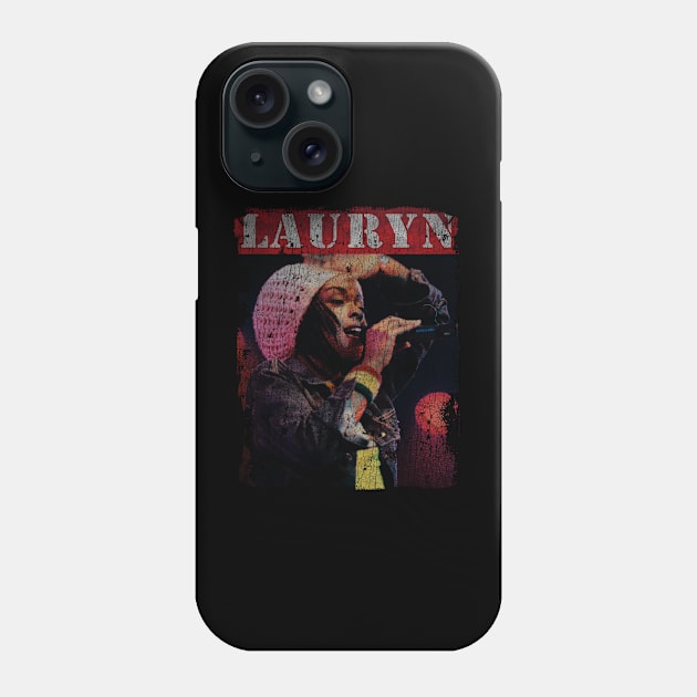 TEXTURE ART - Lauryn Hill Live Phone Case by ZiziVintage