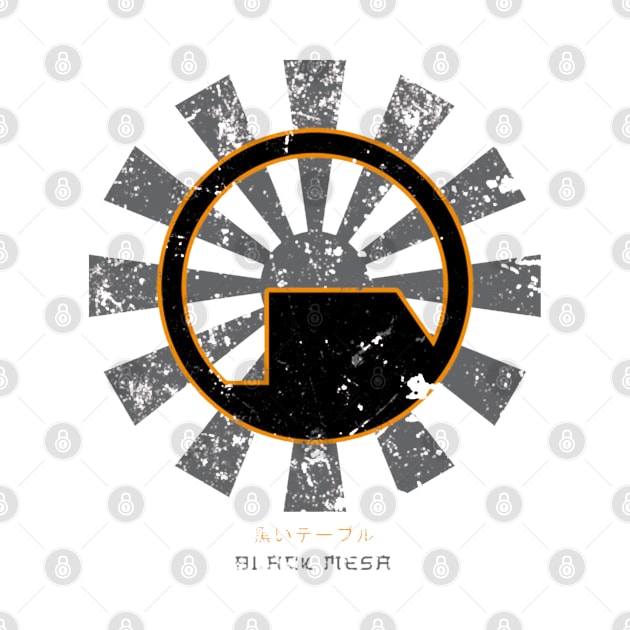 Black Mesa Retro Japanese Half Life by box2boxxi