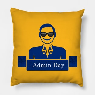 Admin Day Pillow