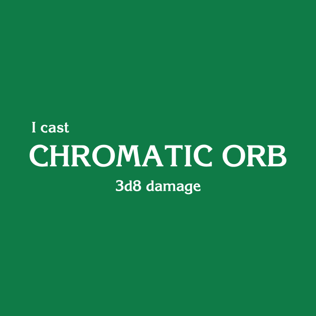 D&D: Chromatic Orb by Kiaxet