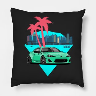 Tropical JDM Tuning & Drift Car GT 86 Fan Pillow